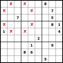 7Xsudoku - további blokkokat Sudoku