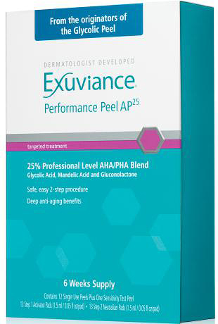 Blondycandy blog exuviance by neostrata performance peel ap25 - 25% aha - blondycandy - beauty and