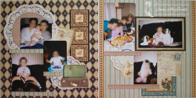 Album de fotografie mare ca cadou pentru o fiică de 18 ani - scrapbooking creativ