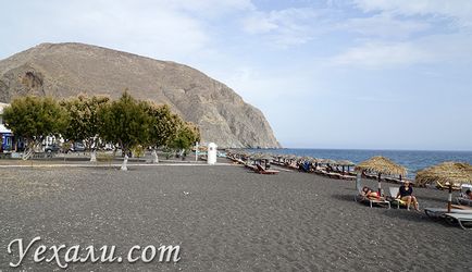 Plajele negre din Santorini, care sunt potrivite pentru tine