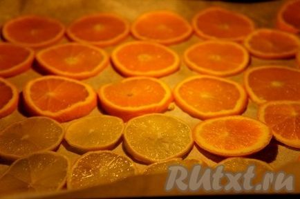 Chips otthonában citrus - egy recept egy fotó