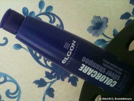 Colorcare silver shampoo від elgon professional - рятівник від жовтизни волосся відгуки