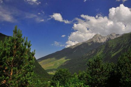 Cheile Digorskoe, Osetia descriere, obiective turistice, fapte interesante