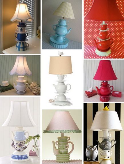 Diy bază pentru lampă 6 idei elegante - cu mâinile tale