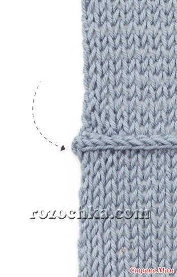 Închiderea elastică a buclelor se face cu ace de tricotat în funcție de selecția video