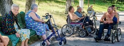 Geriatric pensiune de popor Nipru și probleme