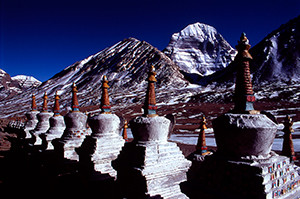 Muntele Kailas - un centru anormal al lumii, în Tibet, psihic