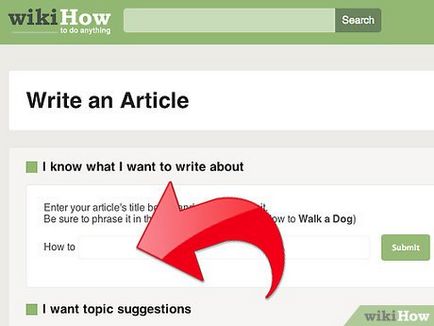 Cum se scrie un articol pe wikihow