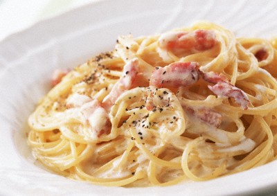 Főzni spagetti olasz - Carbonara olasz - receptek