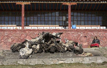 Milyen az „égi temetés” Tibetben - Hírek képekben