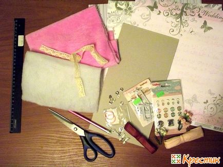 Hogyan készítsünk egy fotóalbumot a saját kezével a technika scrapbooking, keresztöltés