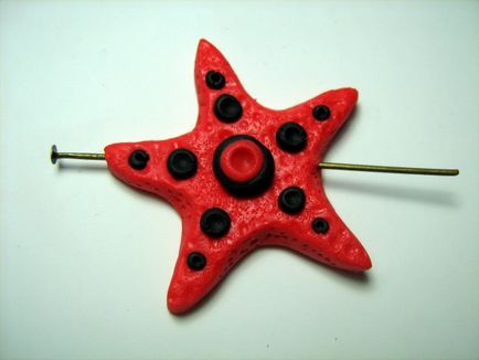 Cum sa faci un Starfish Keychain din argila polimerica