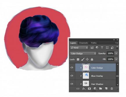 Ca și în Adobe Photoshop trage păr par scurt și bărci realiste, photoshop