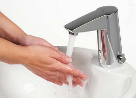 Cum de a alege o robinet tactil pentru o chiuvetă