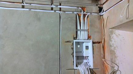 Revizia electriciștilor casei de apartamente