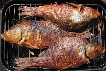 Carp meleg és hideg füstölt az otthoni - a blog a dohányzásról (meleg) Carp meleg és hideg füstölt az otthoni - egy blog a füstölt
