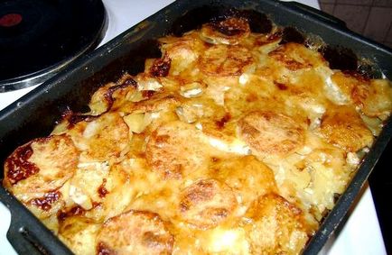A burgonya és a hús a sütőben zöldségekkel recept fotókkal, blog, szakács