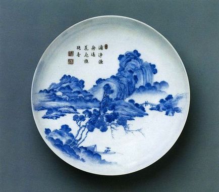 Kínai porcelán és máz felett festés - elméletileg - zen tervező