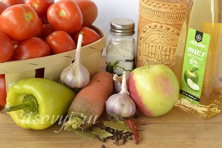 Konzervált paradicsom gluténmentes recept fényképpel (megőrzés) Konzervált paradicsom gluténmentes recept egy fotó