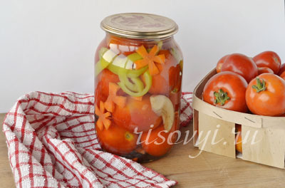Konzervált paradicsom gluténmentes recept fényképpel (megőrzése paradicsom recept) Konzervált paradicsom gluténmentes recept egy fotó