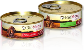 Cumpărați biomenu alimente pentru câini și pisici