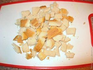 Csirke töltött kenyér (recept fotókkal) Csirke töltött kenyér