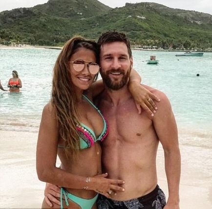 Lionel Messi și Antonella Rockcuzzo