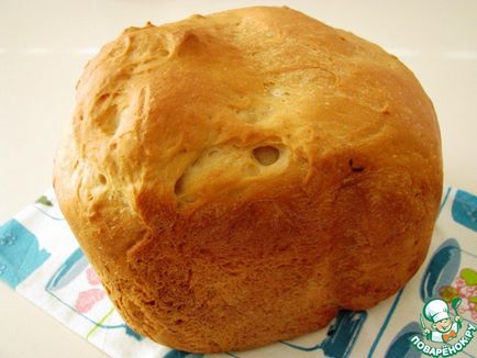 Медово-гірчичний хліб в хлібопічці, як приготувати рецепт