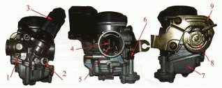 Vacuum membrană carburator - înlocuirea și repararea pe scuter sau cu lanț, descrierea defecțiunilor