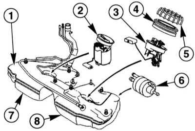 Mercedes-benz w203, зняття і установка паливного насоса і датчика запасу палива, мерседес бенц 203