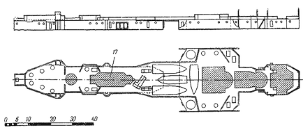 модель крейсера