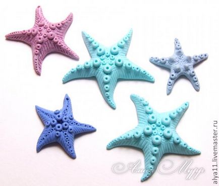 Sea csillag polimer agyag - Fair Masters - kézzel készített, kézzel készített