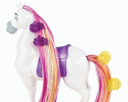 Un set cu accesorii - un rapunzel de mare cal de la mattel, bdj55-bdj53 - cumpara in magazinul online