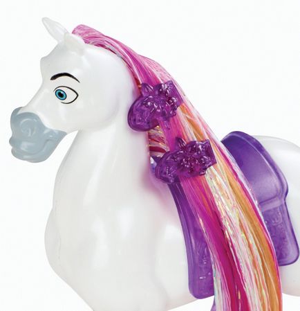 Un set cu accesorii - un rapunzel de mare cal de la mattel, bdj55-bdj53 - cumpara in magazinul online