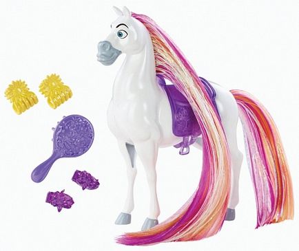 Un set cu accesorii - un rapunzel de mare cal de la mattel, bdj55-bdj53 - cumpara in magazinul online