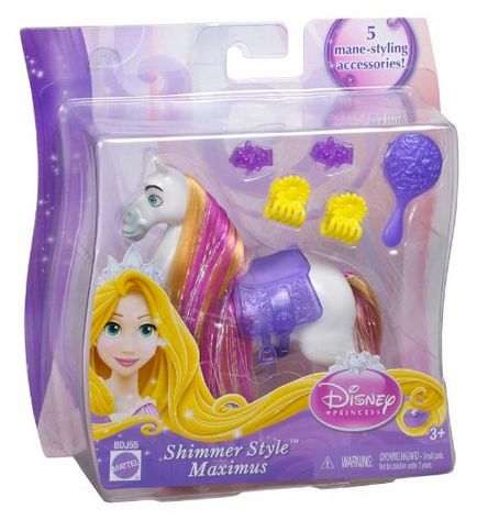 Un set cu accesorii - un rapunzel de mare cal de la mattel, bdj55-bdj53 - cumpara in magazinul online