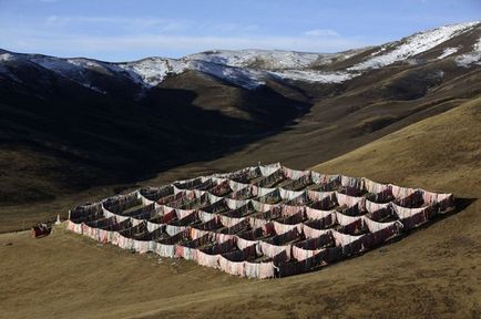 Înmormântare celestială în Tibet