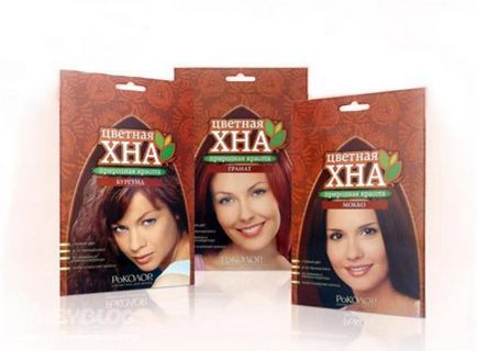 Hair henna colorante - recomandări pentru utilizarea de henna