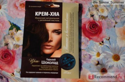 Crema de colorat-henna fitocosmetică - 