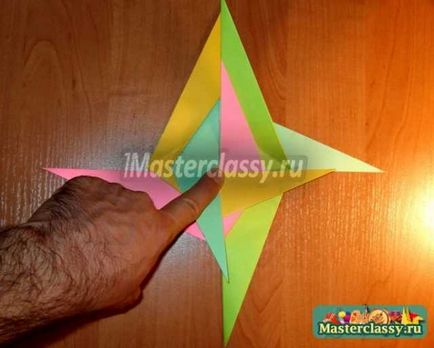 Origami „spirál» (spirál)