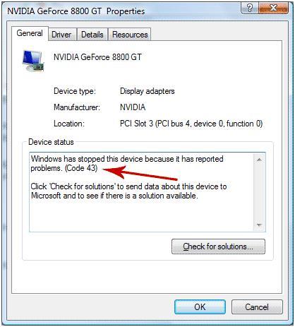Eroare 43 usb pentru Windows 7 motive și soluții