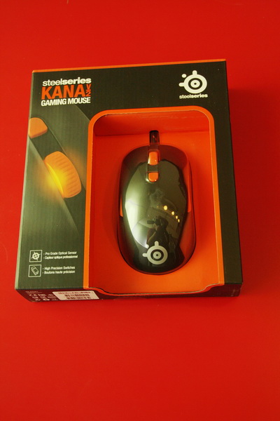 Periferice - revizuirea mouse-ului de joc steelseries kana v2, club de experți dns