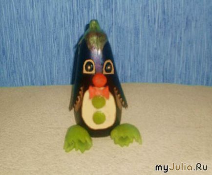 Pinguin din vinete