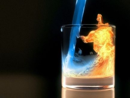 De ce apa suprimă focul, fapte utile și interesante