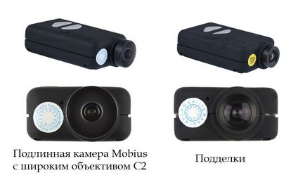 Підроблені mobius actioncam