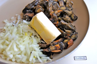 Gombamártással - lépésről lépésre recept, hogyan kell főzni fényképpel (gombamártással) Gombamártással - lépésről lépésre recept, hogyan kell főzni fotókkal