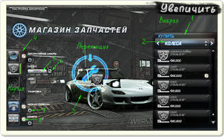 Подробиці про технічні магазинах в need for speed world - need for speed world game guide (faq