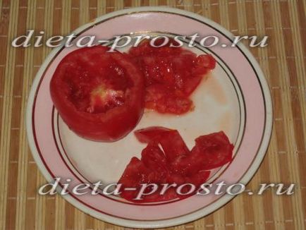 Tomate umplute cu reteta legumelor