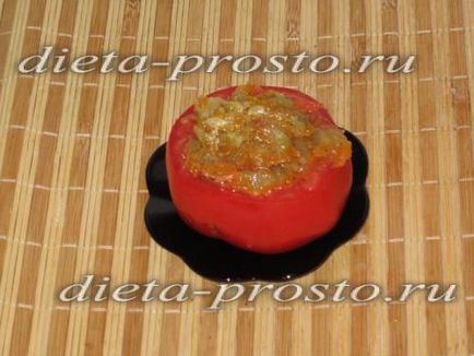 Tomate umplute cu reteta legumelor