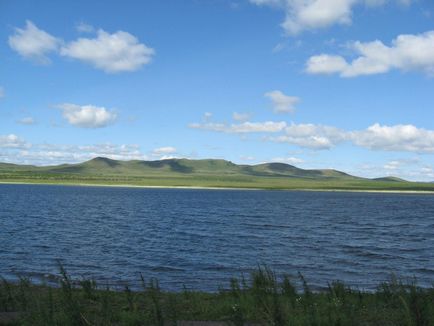 În rezervația Siberia - Krasnoyarsk - cel mai mare rezervor al Teritoriului Krasnoyarsk